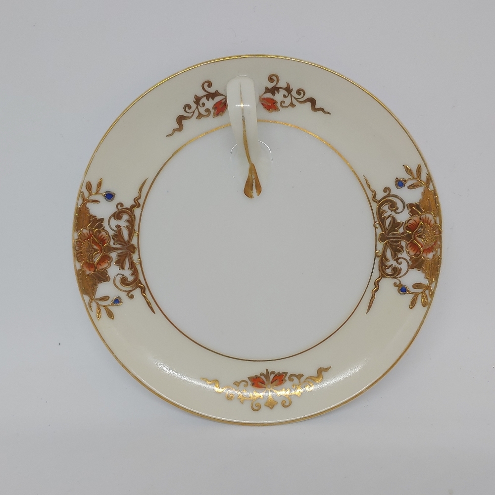 Vintage Noritake Gilded Nappy Trinket Dish